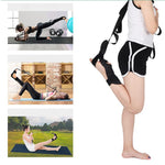 Yoga Foot & Calf Stretch Strap for Plantar Fasciitis, Heel Spurs, Foot Drop, Achilles Tendonitis & Hamstring