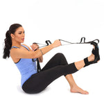 Yoga Foot & Calf Stretch Strap for Plantar Fasciitis, Heel Spurs, Foot Drop, Achilles Tendonitis & Hamstring