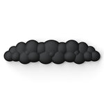 Cloud Shape Memory Foam Long Wrist Rest Computer Accessory Black