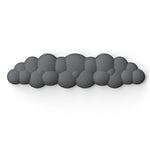 Cloud Shape Memory Foam Long Wrist Rest Computer Accessory Grey