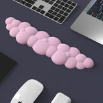 Cloud Shape Memory Foam Long Wrist Rest Computer Accessory