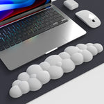 Cloud Shape Memory Foam Long Wrist Rest Computer Accessory