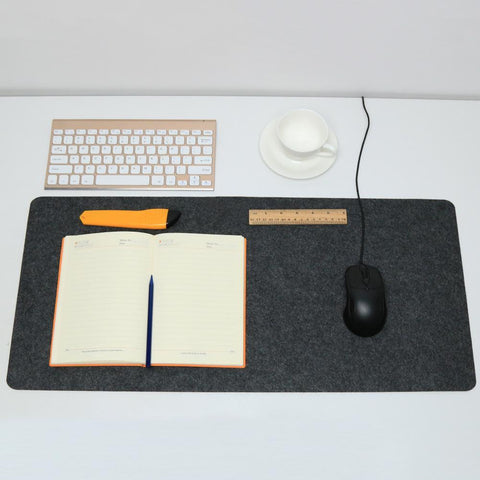 Modern Felt Desk Mat for Laptops, Keyboards and Mouse Pads