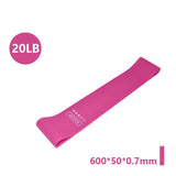 Yoga Stretch Band Purple Pink